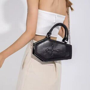 Gothic Cross Coffin Crossbody  NWT​